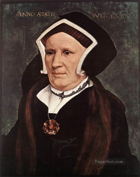  Holbein Art Painting - Portrait of Lady Margaret Butts Renaissance Hans Holbein the Younger